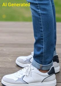 Woodland PU Sneakers size 10 🔥