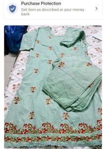 Elegant Blue Embroidered Anarkali Suit