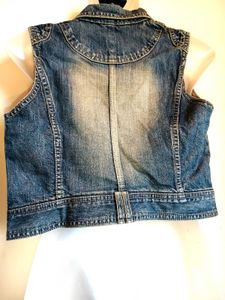 Denim Vest - Stylish Layering Piece
