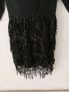 BLACK SEXY COREAN DRESS