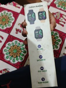 Black Smartwatch with Box