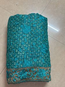 Embroidered saree