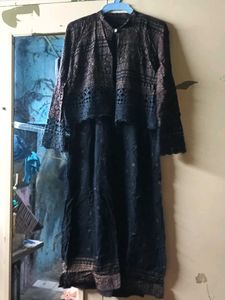 Elegant Ethnic Gown with Jacket