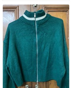 PRICE DROP H&M Green Double Zipper