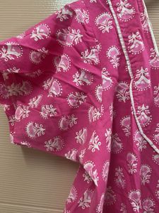 Cotton Maxi- Pink