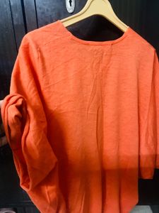 42 Mules Knit Top - Orange