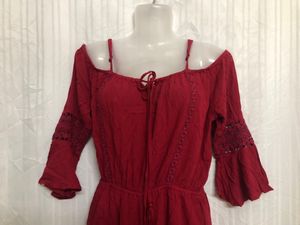 Terranova Red Stylish Jumpsuit