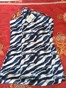 Shein Blue &amp; White Skirt