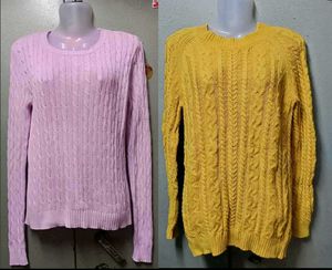 Cable Knit Sweaters Combo