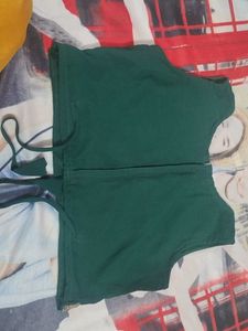 Green Embellished Lehenga Choli