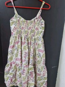 Beautiful  Floral Mini Dress , Beach Wear