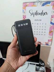Zebronics - 10000 Mah PowerBank With Inbuilt Cable