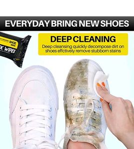 Natural Sneaker &amp; Shoe Cleaner Wipes - 1 Packs of 30 - Portable Sneakers Cleaner Shoe Wipes Quickly Remove Dirt &amp; Stains - These Disposable Shoe Cleaning Wipes Can Be Used On Most Footwear