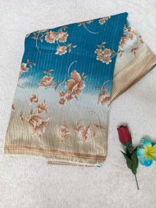 Floral Print Saree