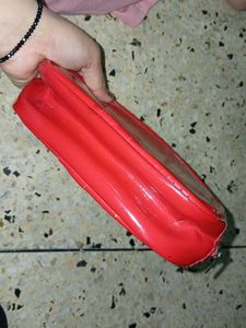 Red Cosmetic Travel Bag