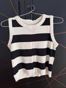 Striped Sleeveless Tank Top