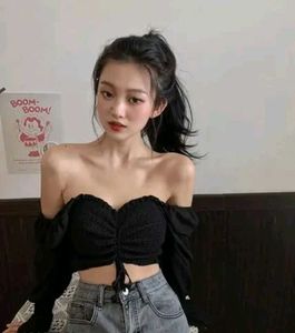 Georgette crop top