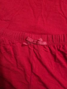 RED LACE PJ