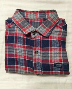 Checked Flannel Shirt