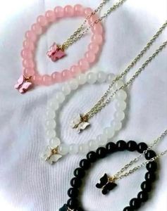 3 Bracelets Necklace Combo