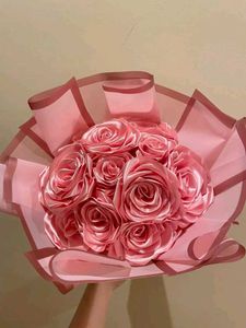 Handmade Ribbon Flowers-(Gifts Item)