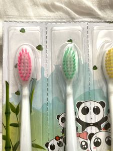 4 Pcs Ultra Soft Panda Design Kids Toothbrush