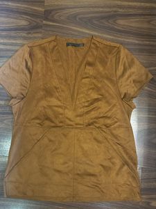 Suede Top
