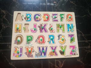 Alphabets Peg Puzzle