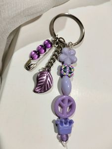 Aesthetic Purple Keychain 💜