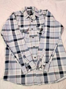 Men&#39;s Checked Shirts (Set of 2)