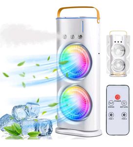 Dual Fan Tower Air Conditioner wdt Remote New Tag