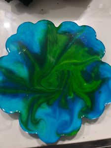 Resin Art Coaster