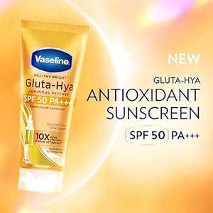 Vaseline Gluta Hya - Antioxidant SPF 50 PA+++ Suns