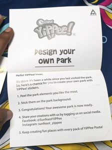 Yippe Sticker Aqua Park Set Of 5