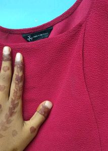 Co Ord Set Pink Flare Leg Trouser And Top