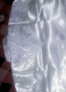 White Color Shine Satan Formal Shirt