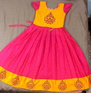 Embroide Full Frock