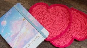 Heart Coasters (Set of 2)
