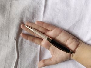 Vea Stylus 1/2 Black Shinning, Rose Gold 1/2 Jewel Diamond B/P (single pc )