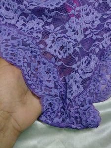 La Senza Purple Lace Panties