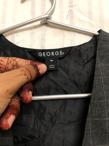 George Charcoal Waistcoat