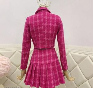 Pink Plaid Co-ord Set
