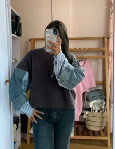 Unique Patchwork Sweater