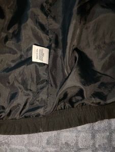 Orginal High Collar Black Casual Jacket - Imported