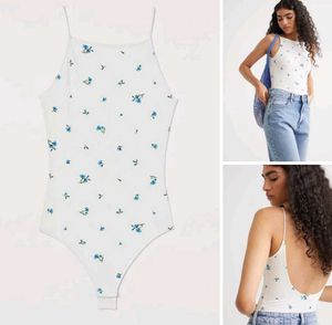 H&M Floral Print Bodysuit