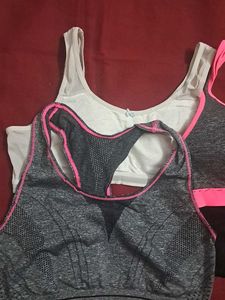 combo Of Four Imported Fabric  Sports Bra