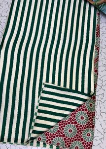 Elegant Striped Saree