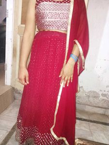 Lehngaa Choli Set With Dupatta (3 Piece)