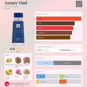 Azzure Oud By French Avenue 8 ML DECANT