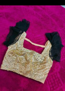 Sequence Saree With Blouse